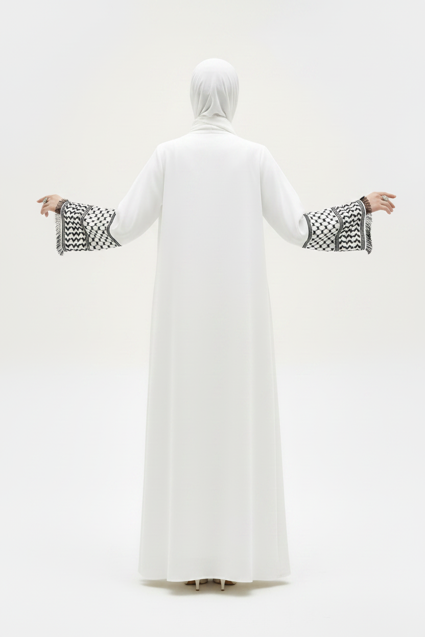 Back View – Arms Open Showing Cuffs