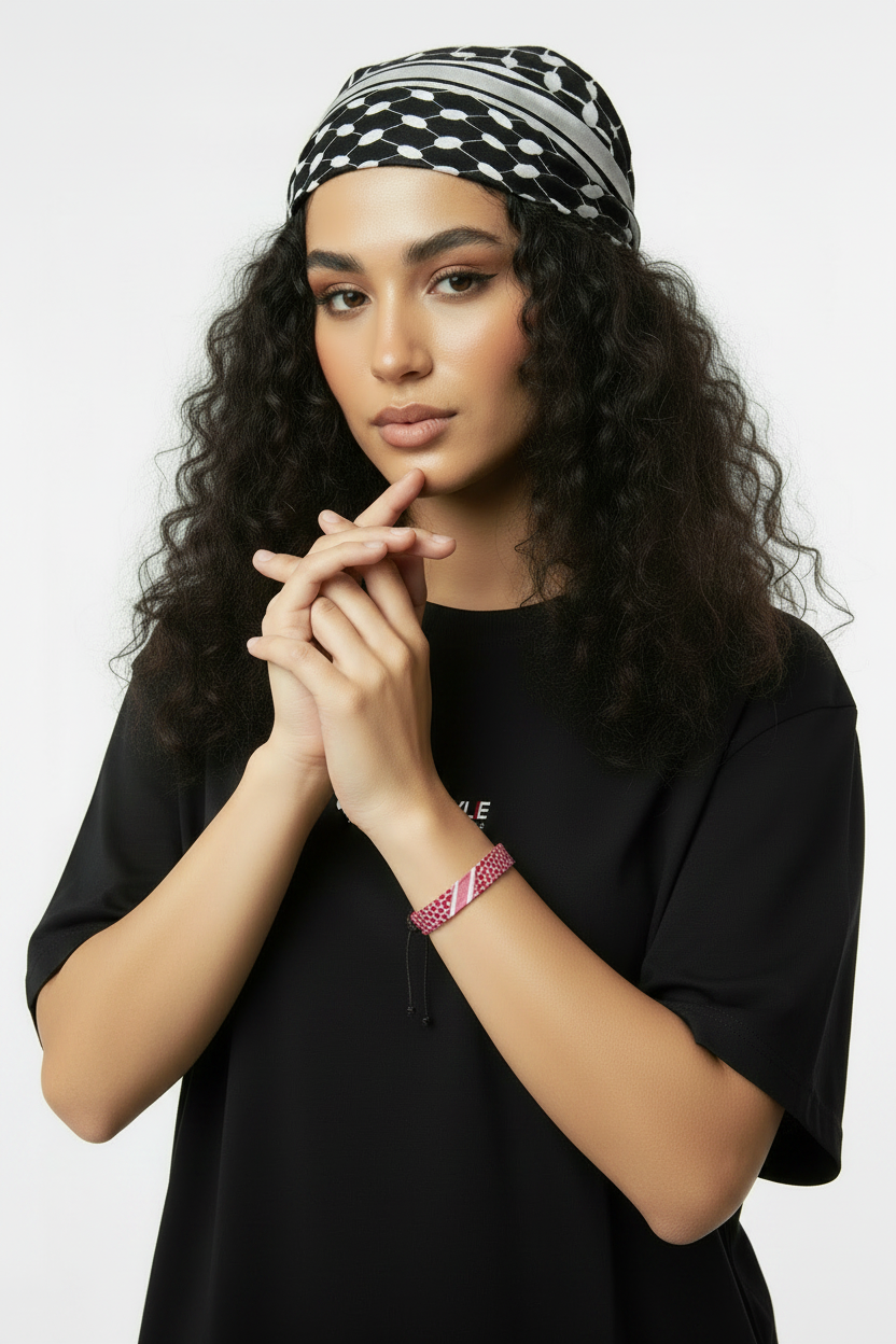 Hands Together – Red Bracelet