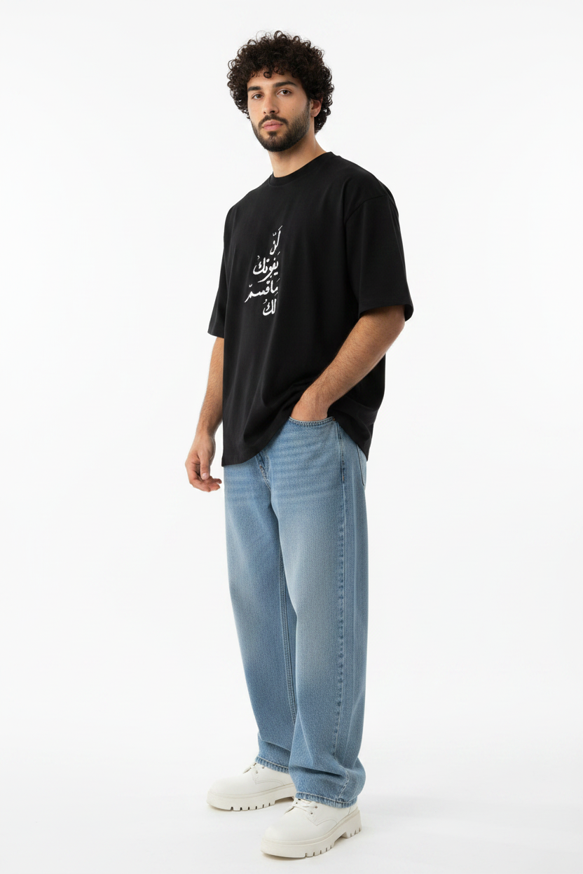 Male Black Angle