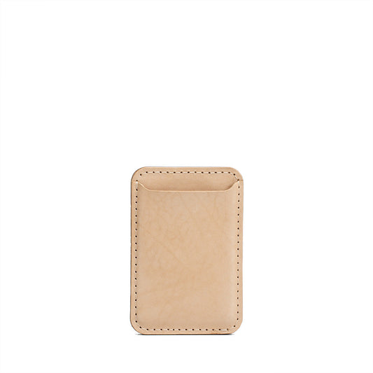 Full Grain Leather MagSafe Wallet Classic Holds Cards